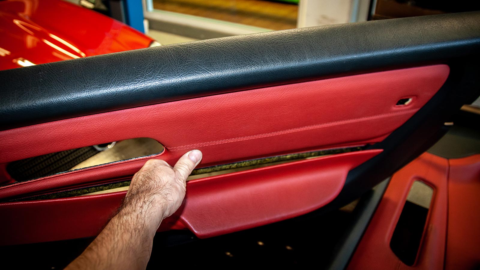 SLK R170 Klapprige Türverkleidung