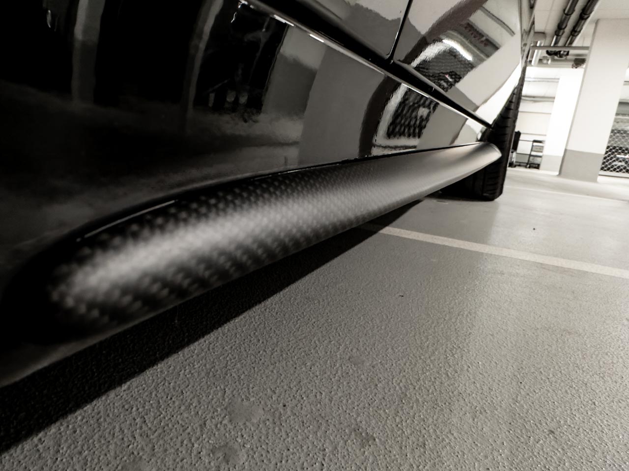 Mercedes Carbon Seitenschweller