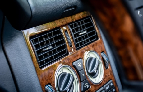 SLK R170 Innenraum Holzbeschichtung Mittelkonsole